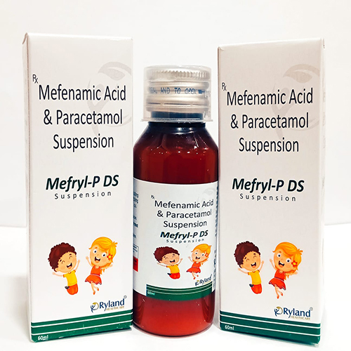 Product Name: Mefryl p DS, Compositions of Mefenamic Acid & Paracetamol Suspension   are Mefenamic Acid & Paracetamol Suspension   - Ryland Health Care