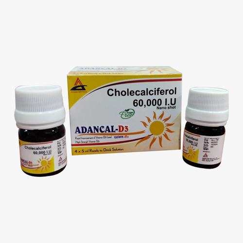 Product Name: ADANCAL D3, Compositions of Cholecalciferol 60,000 IU are Cholecalciferol 60,000 IU - Access Life Science