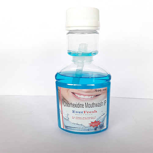 Product Name: EverFresh, Compositions of EverFresh are Chlorhexidine Mouthwash IP  - Everwell Pharma Private Limited