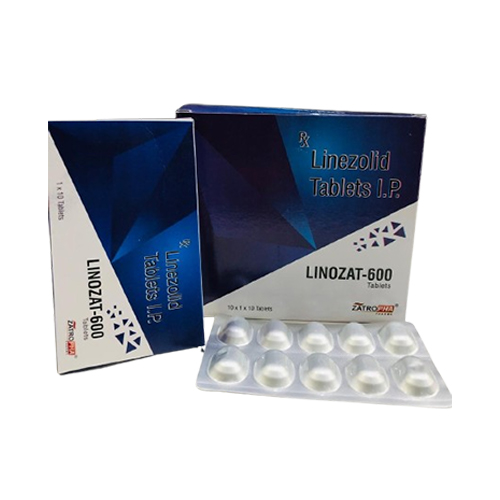 Product Name: LINOZAT 600, Compositions of LINOZAT 600 are Linezolid Tablets I.P - Zatropha Pharma