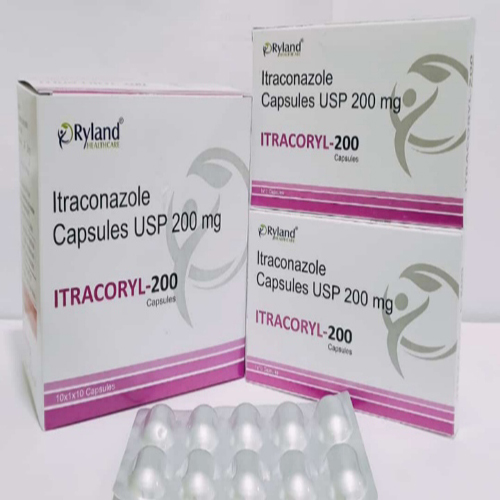 Product Name: Itracoryl 200, Compositions of Itracoryl 200 are Itraconazole Capsules USP 200mg  - Ryland Health Care