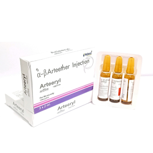 Product Name: Arteeryl, Compositions of Arteeryl are A-Barteether Injection  - Ryland Health Care