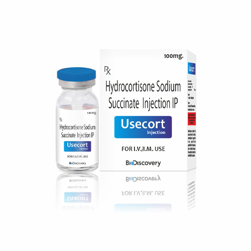 Product Name: Usecort, Compositions of Usecort are Hydrocortisone Sodium Succinate Injection IP - Biodiscovery Lifesciences Private Limited