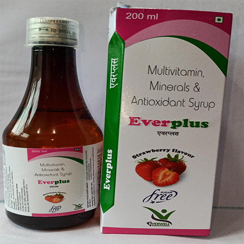 Product Name: Everplus , Compositions of Everplus  are Multivitamin, Minerals & Antioxidant Syrup  - Orange Biotech Private Limited