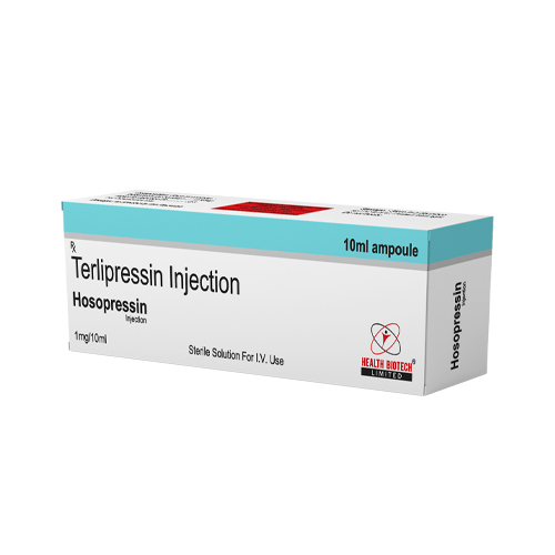 Product Name: HOSSOPRESSIN, Compositions of HOSSOPRESSIN are Terlipressin Injection  - Health Biotech Limited