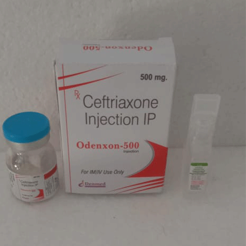 Product Name: Odenxon 500, Compositions of Ceftriaxone are Ceftriaxone - Denmed Pharmaceutical