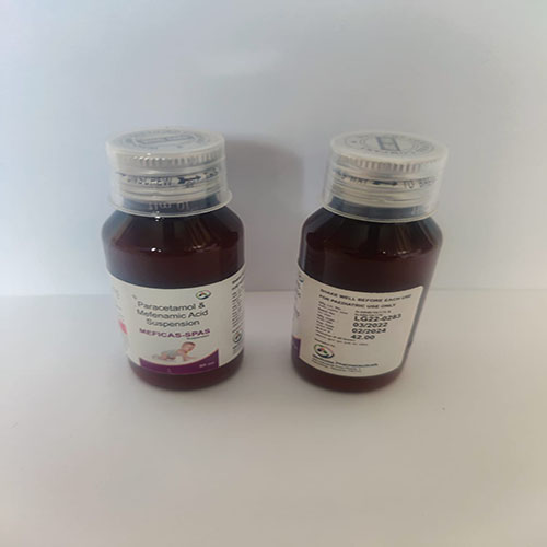 Product Name: Medicus Spas, Compositions of Medicus Spas are Paracetamol Mefenamic Acid - Medicasa Pharmaceuticals