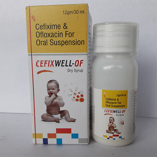 Product Name: CEFIXWELL OF  Dry Syrup , Compositions of CEFIXWELL OF  Dry Syrup  are Cefixime & Ofloxacin For Oral Suspension  - Orange Biotech Private Limited