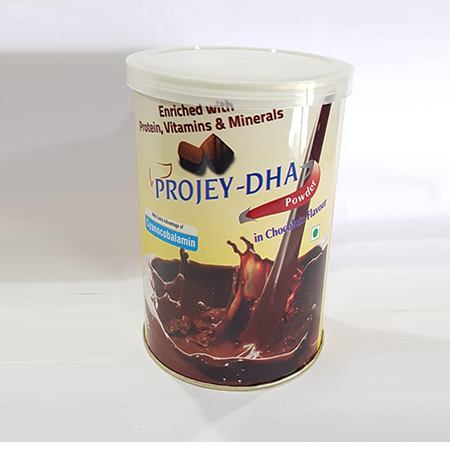 Product Name: Projey Dha, Compositions of Projey Dha are Enriched with Protein, Vitamins & Minerals - Ellanjey Lifesciences