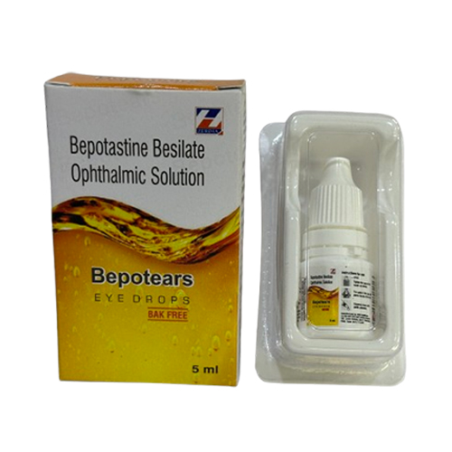 Product Name: Bepotears, Compositions of Bepotears are Bepotastine Besilate Ophthalmic Solution - Zerdia Healthcare Private Limited