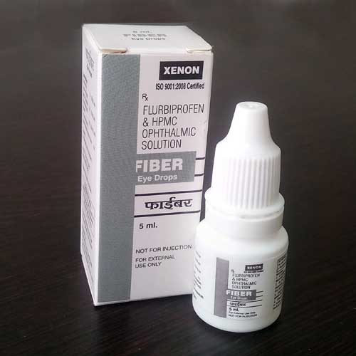 Product Name: Fiber, Compositions of Fiber are Flurbiprofen & HPMC Ophthalmic Solution - Xenon Pharmaceuticals