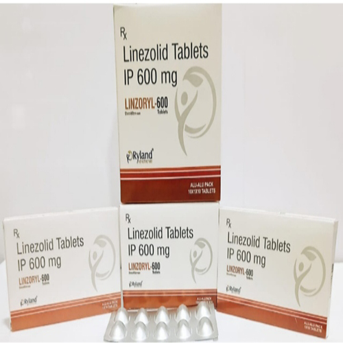 Product Name:  Linzoryl 600, Compositions of Linezolid Tablets IP 600mg are Linezolid Tablets IP 600mg - Ryland Health Care