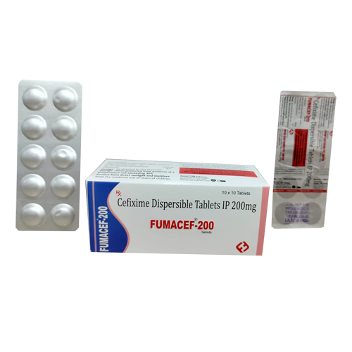 Product Name: FUMACEF 200, Compositions of Cefixime Dispersible Tablets 1P 200mg are Cefixime Dispersible Tablets 1P 200mg - Access Life Science