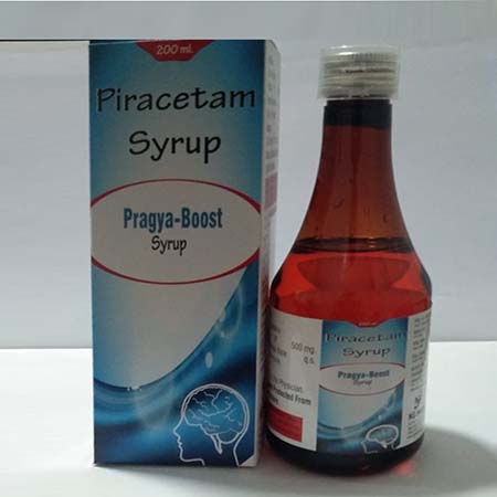 Product Name: Pragya Syrup, Compositions of Pragya Syrup are Peracetam Syrup - NG Healthcare Pvt Ltd