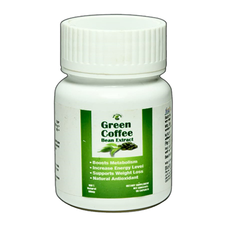 Product Name: Green Coffee, Compositions of Green Coffee Bean Extract are Green Coffee Bean Extract - Betasys Healthcare Pvt Ltd