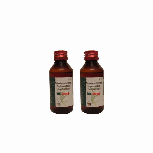 Product Name: MK Cough, Compositions of MK Cough are Dextromethorphan Hydrobromid Chlorpheniramine Maleate Phenylephrine Hcl Syrup - MK Healthcare