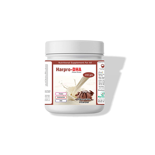 Product Name: Harpro DHA, Compositions of Harpro DHA are protein powder - Harmeda Healthcare