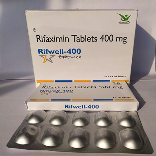 Product Name: Rifwell 400 , Compositions of Rifwell 400  are Rifaximin Tablets 400 mg  - Orange Biotech Private Limited