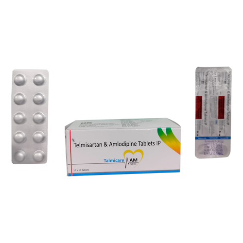 Product Name: TALMICARE AM, Compositions of TALMICARE AM are Telmisartan & Amlodipine Tablets IP  - Access Life Science