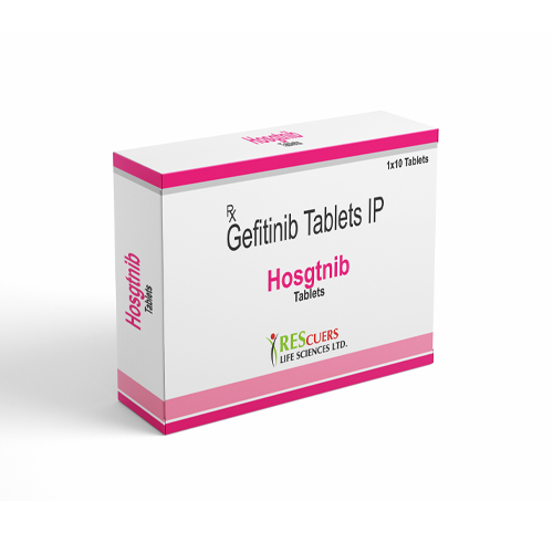 Product Name: Hosgtnib Tablets, Compositions of Hosgtnib Tablets are Gefitinib Tablets IP - Health Biotech Limited