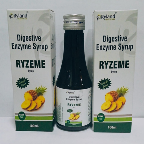 Product Name: Ryzeme, Compositions of Digestive Enzyme Syrup  are Digestive Enzyme Syrup  - Ryland Health Care