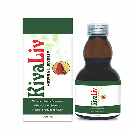 Product Name: KivaLiv, Compositions of Herbal Syrup are Herbal Syrup - Prosem Healthcare