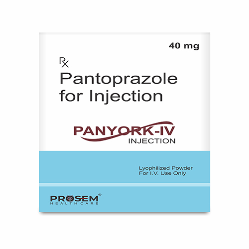 Product Name: PANYORK IV, Compositions of Pantoprazole for Injection are Pantoprazole for Injection - Prosem Healthcare