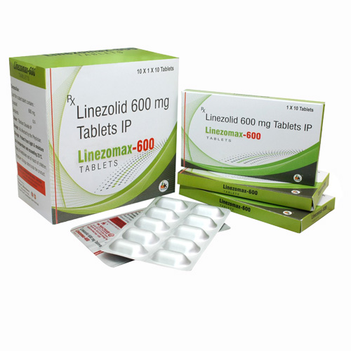 Product Name: Linezomax 600, Compositions of Linezomax 600 are Linezolid 600 mg Tablets IP - MK Healthcare