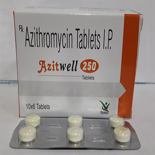 Product Name: Azitwell  250 , Compositions of Azitwell  250  are Azithromycin Tablets I.p. - Orange Biotech Private Limited