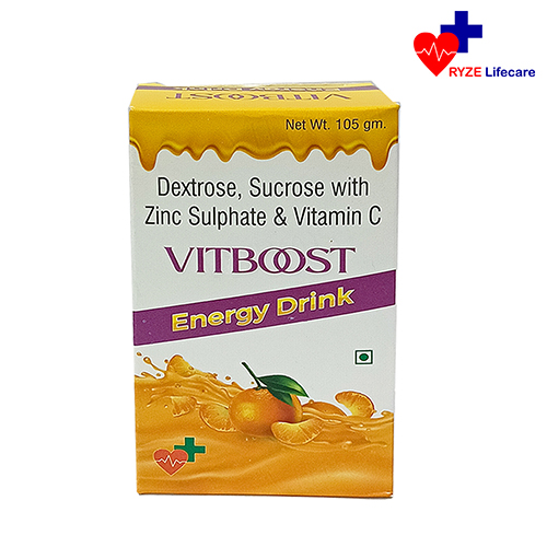 Product Name: VIT BOOST , Compositions of Dextrose , Sucrose with Zinc Sulphate & Vitamin C  are Dextrose , Sucrose with Zinc Sulphate & Vitamin C  - Ryze Lifecare