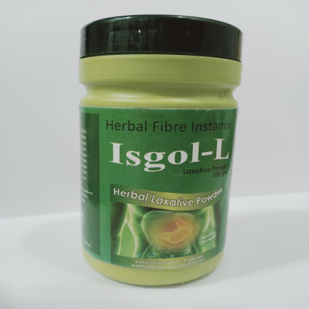 Product Name: Isgol L, Compositions of Isgol L are Herbal Fibre Instamix - Aingo Pharma Private Limited