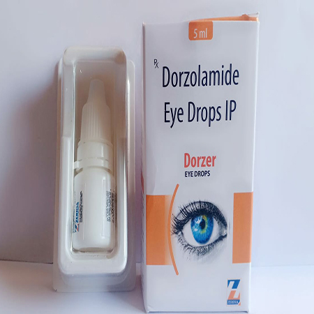 Product Name: Drozer, Compositions of Drozer are Dorzolamide Eye Drops IP - Zerdia Healthcare Pvt Ltd