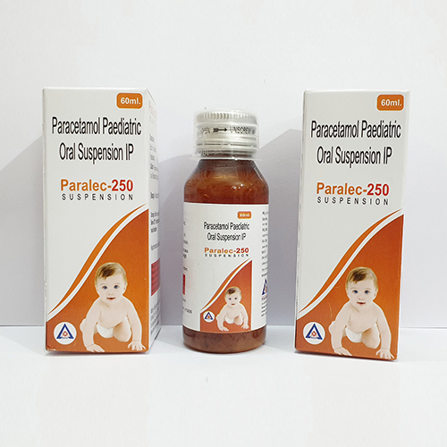 Product Name: Paralec 250, Compositions of Paralec 250 are Paracetamol  Paediatric  Oral Suspension IP - Avico Healthcare Pvt Ltd