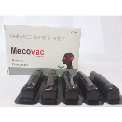 Product Name: MECOVAC INJECTION, Compositions of MECOVAC INJECTION are Methylcobalamin Injection - Cubic Lifesciences Private Limited