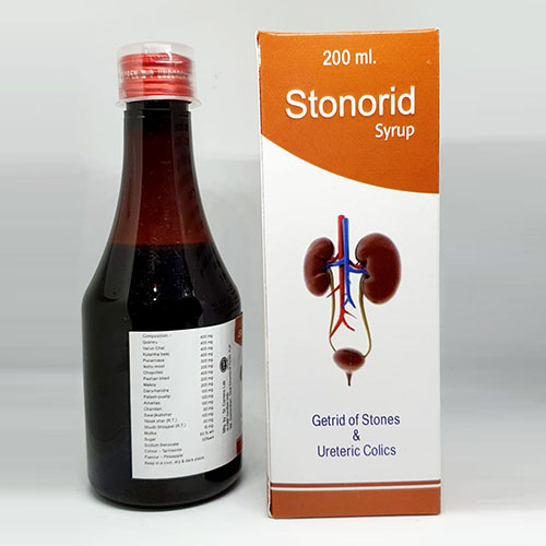 Product Name: Stonorid, Compositions of Stonorid are Getrid of Stones & Ureteric Colics - Pride Pharma