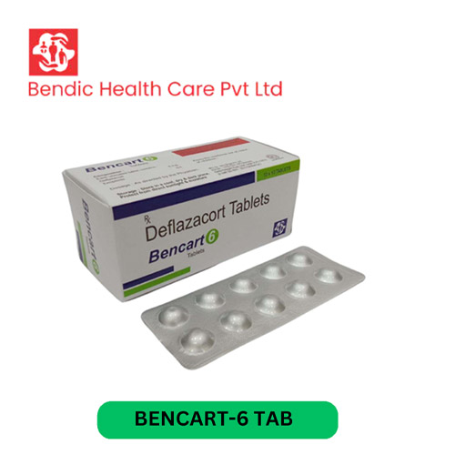 Product Name: BENCART 6, Compositions of Deflazacort Tablets are Deflazacort Tablets - Bendic Healthcare Private Limited