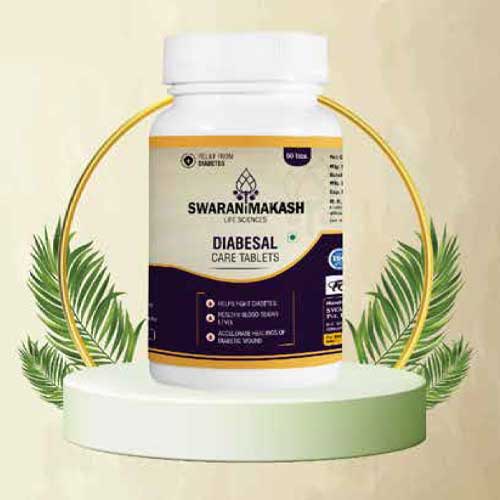 Product Name: Diabesal Care Tablets, Compositions of An Ayurvedic Proprietary Medicine are An Ayurvedic Proprietary Medicine - Swarnimakash Lifesciences Pvt Ltd