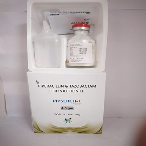 Product Name: Pipserch T, Compositions of Pipserch T are Piperacillin & Tazobactam for Injection IP - Healthserch Pharma LLP