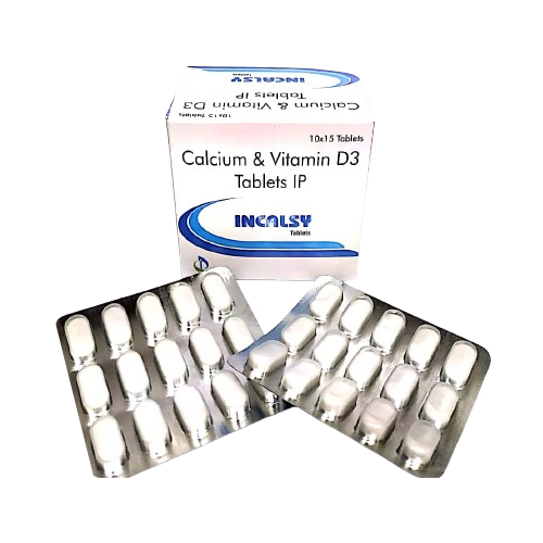 Product Name: INCALSY, Compositions of INCALSY are Calcium & Vitamin D3 Tablets IP - Insta Care Lifesciences