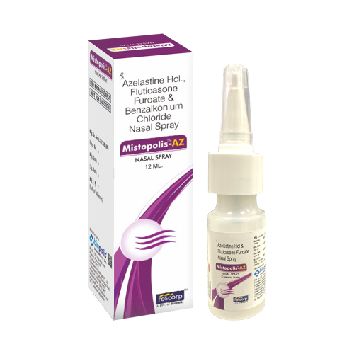 Product Name: , Compositions of Azelastine HCL.., Fluticasone Furoate & Benzalkonium Chloride Nasal Spray are Azelastine HCL.., Fluticasone Furoate & Benzalkonium Chloride Nasal Spray - Biopolis Lifesciences Private Limited