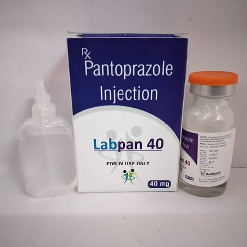 Product Name: Labpan 40, Compositions of Labpan 40 are Pantoprazole Injection - Healthserch Pharma LLP