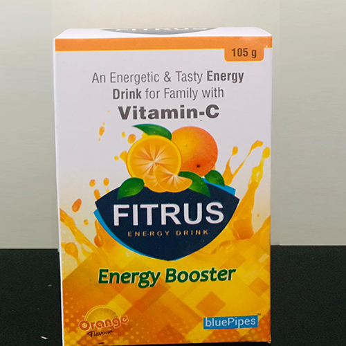 Product Name: FITRUS ENERGY DRINK, Compositions of are Energy Drink - Bluepipes Healthcare