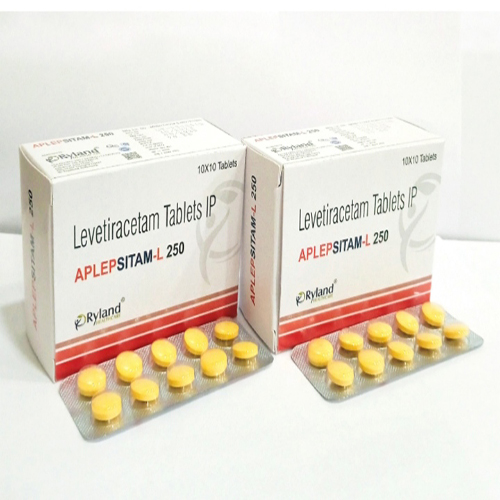 Product Name: Aplepsitam l 250, Compositions of Aplepsitam l 250 are Levetiracetam Tablets ip  - Ryland Health Care