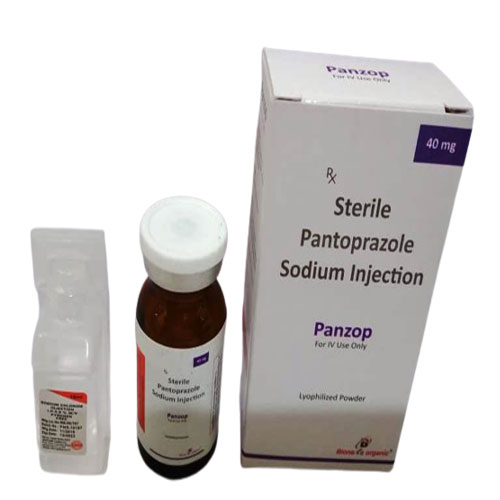 Product Name: Panzop, Compositions of are PANTOPRAZOLE 40 MG - Bionexa Organic