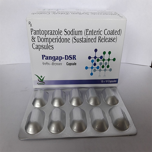 Product Name: Pangap DSR , Compositions of Pangap DSR  are Pantoprazole Sodium (Enteric Coated) & Domperidone (Sustained Release) Capsul?s  - Everwell Pharma Private Limited