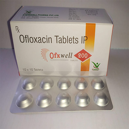 Product Name: Ofxwell  200 , Compositions of Ofxwell  200  are Ofloxacin Tablets IP  - Everwell Pharma Private Limited