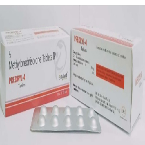 Product Name: Predryl 4, Compositions of Methylprednisolone Tablets IP  are Methylprednisolone Tablets IP  - Ryland Health Care