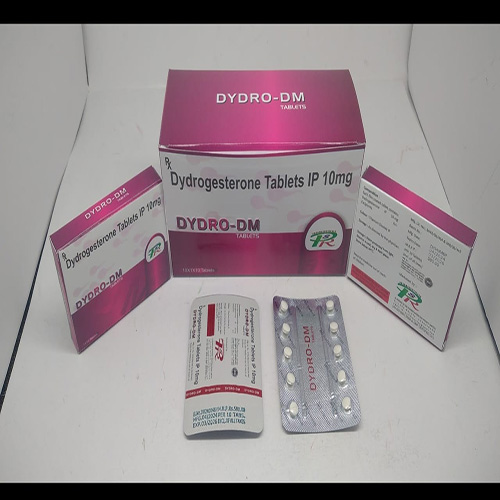 Product Name: DYDRO DM , Compositions of DYDRO DM  are Dydrogesterone Tablets IP 10mg  - DM Pharma