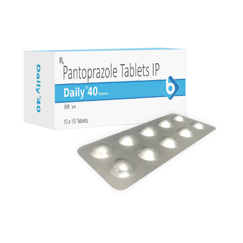 Product Name: Daily 40, Compositions of Daily 40 are Pantoprazole Tablets IP - Biopolis Lifesciences Private Limited