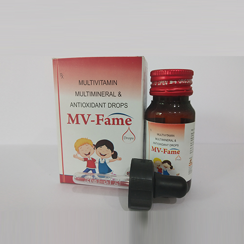 Product Name: MV Fame, Compositions of MV Fame are Multivitamins, Multiminerals & Antioxidants Drop - Medifame Biotech